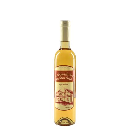 Radomilická medovina s propolisem (karton 6x 0,5l) 12%, sklo