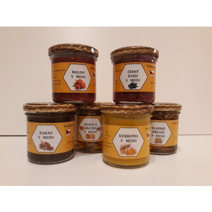 Včelí farma Kurtinovi - Kolekce medových pochoutek (6 ks)