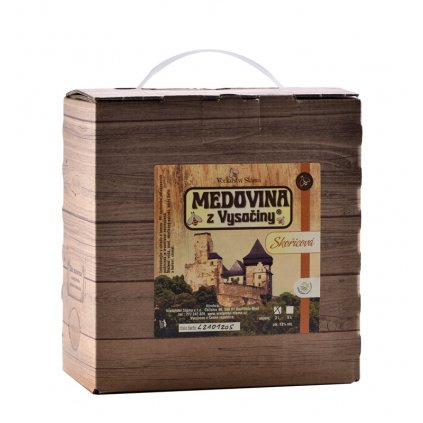 Včelařství Sláma - Medovina z Vysočiny - skořicová - 3 l 13%, bag in box