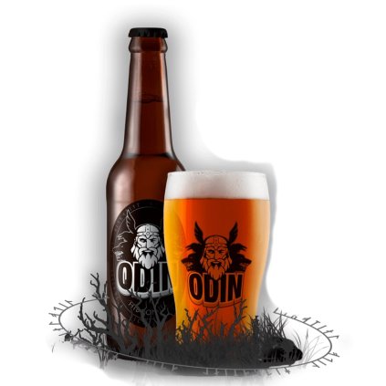 Hidromiel Odin - Medovina Odin (karton 24 x 0,33l) sklo