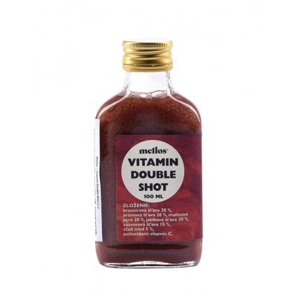Mellos - Vitamin Doubleshot - 0,1 l sklo