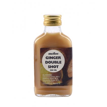 Mellos - Ginger Doubleshot - 0,1 l sklo