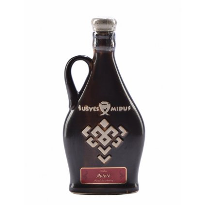 Šušvės midus - Midus Avietė (malinová medovina) - 0,25 l 13%, keramika