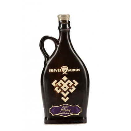 Šušvės midus - Midus Pilėnų (černorybízová medovina) - 0,5 l keramika