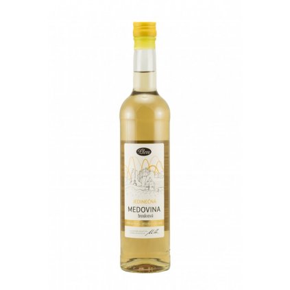 Pleva - Medovina jedinečná - broskvová - 0,5 l  14,6%, sklo
