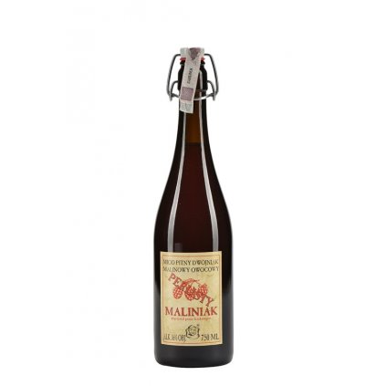 Pasieka Jaros - Maliniak Perlisty - Miód pitny Dwójniak - 0,75 l  16,2%, sklo