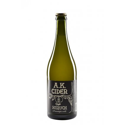 A.K. Cider - Kožuch Natural Cider - 0,75 l  8,5%, sklo