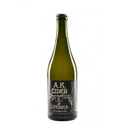 A.K. Cider - Limónka Natural Cider - 0,75 l  6,5%, sklo