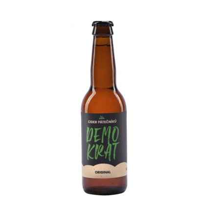 Demokrat Cider Pátečníků - 0,33 l  5,5%, sklo