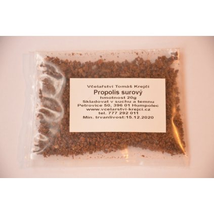 Včelařství Krejčí - Propolis surový - 50 g