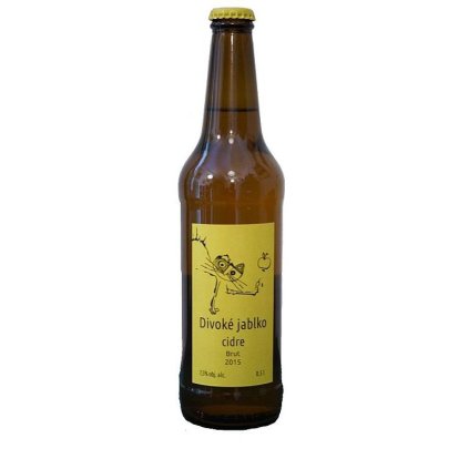 Divoké jablko cidre brut (karton 6x 0,5l) 7%