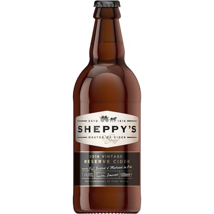 Sheppy's Vintage Reserve Cider (karton 6x 0,5l) 7,4%, sklo