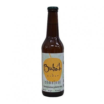 Bubák cider - chmelený - 0,33 l  4,5%, sklo