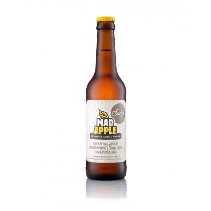 Mad Apple Cider - suchý - 0,33 l  6%, sklo