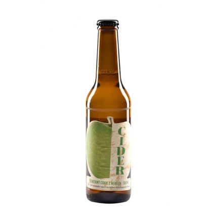 Cider z Nebílov - suchý - 0,33 l  6%, sklo