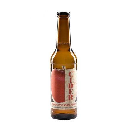 Cider z Nebílov - polosuchý - 0,33 l  5%, sklo