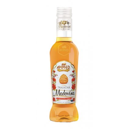 Apimed - Tradiční medovina z květového medu - 0,18 l 13,5%, sklo