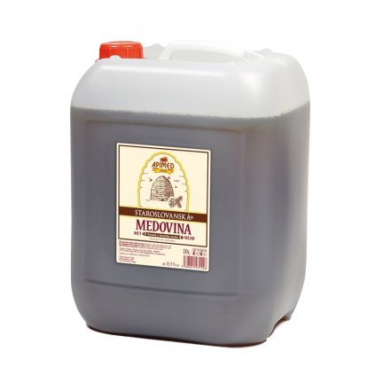Apimed - Staroslovanská medovina - tmavá z lesního medu - 10,00l plast