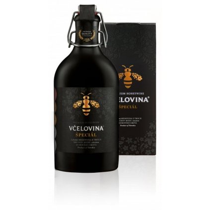 Včelco - Včelovina Speciál - Retro edice (v dárkové krabičce) - 0,5 l 13,5%, keramika