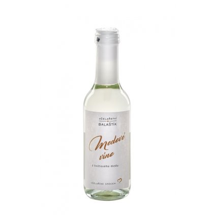 Včelařství Balaštík - Medové víno (z květového medu) - 0,187 l 13,5%, sklo