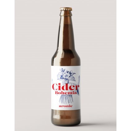 Cider Bohemia Aronie - 0,33 l  sklo