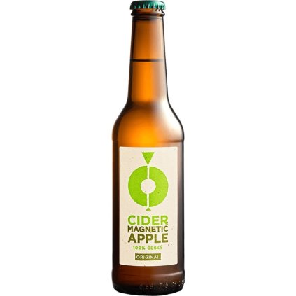 Magnetic Apple - Original cider (polosladký) - 0,33 l (Po expiraci)  4%, sklo