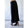 Dlouhá sukně se skladem Alexandra / Černá
