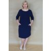 Lodičkové šaty s kapsami Danaí / Navy
