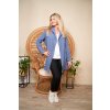 Cardigan s kapucí Serena / Modrá svetrovina