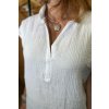 Oblíbená košilová tunika / Bílý mušelín