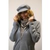 Mlynářská čepice Dobrava / Šedý fleece