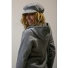 Mlynářská čepice Dobrava / Šedý fleece