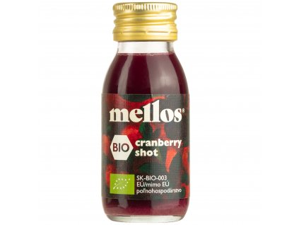mellos cranberry shot 60ml