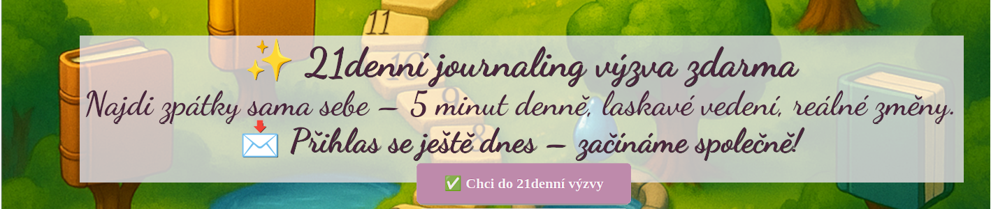 21denní výzva Cesta deníkovým údolím