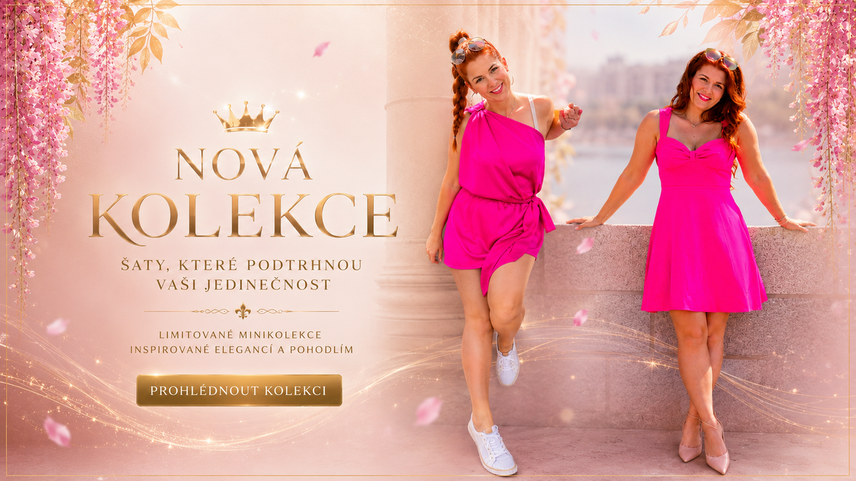 Nová minikolekce šatů, které podtrhnou Vaši jedinečnost