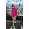 Vrchní top dvoudílného setu Magical fuchsia