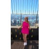 Vrchní top dvoudílného setu Magical fuchsia