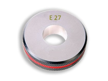 Závitové kroužky E - Edison, Zmetkové, DIN 40400