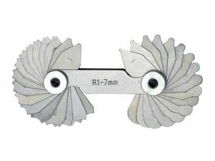 Radiusové měrky 1-7 mm