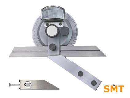 Univerzální úhloměr s lupou 150 mm