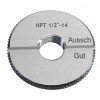 Závitové mezní kroužky kuželové NPT - trubkové, ANSI/ASME B 1.20.1