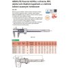 500-728-20 Digitální posuvka s tvrdokovem doteky Mitutoyo