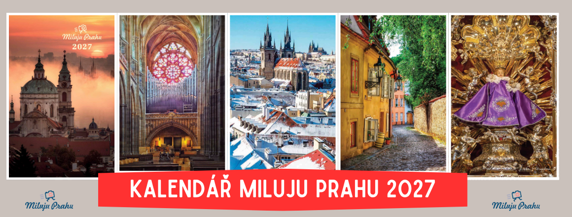 Kalendář Miluju Prahu 2027