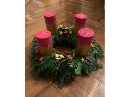 Advent wreath - handmade