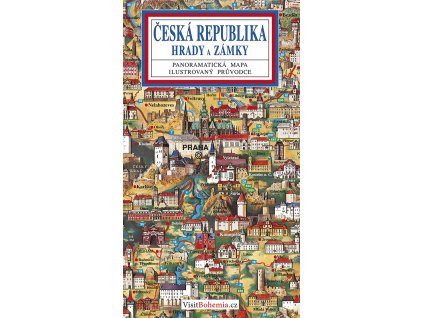 mapa CR hrady cesky