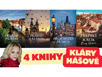 4 knihy Kláry Hášové