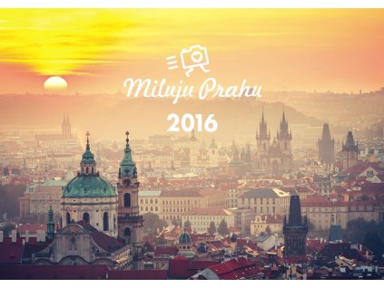Collector's calendar Miluju Prahu (I love Prague) 2016
