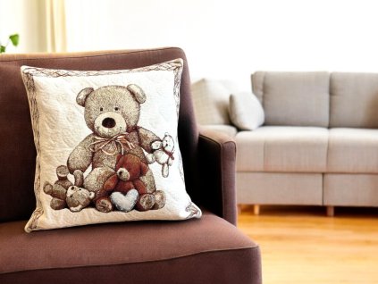 Povlak Medvídek 45x45 Chenille