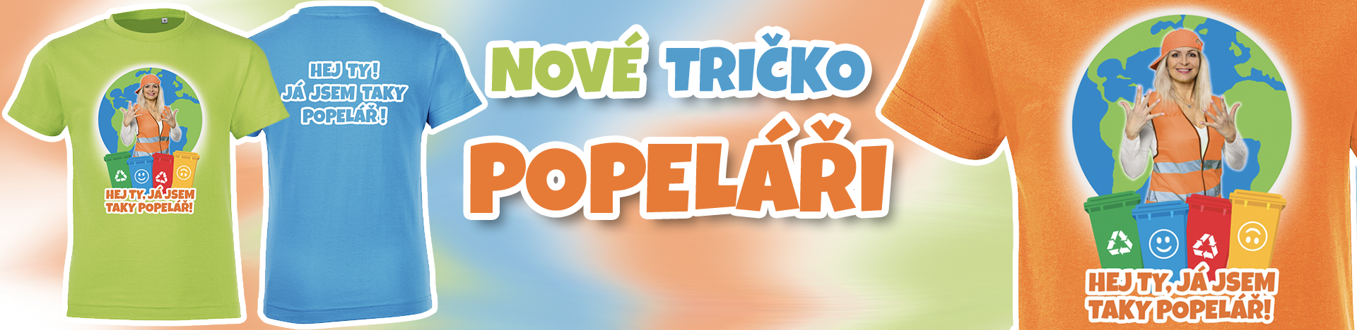 Tričko s motivem Popeláři