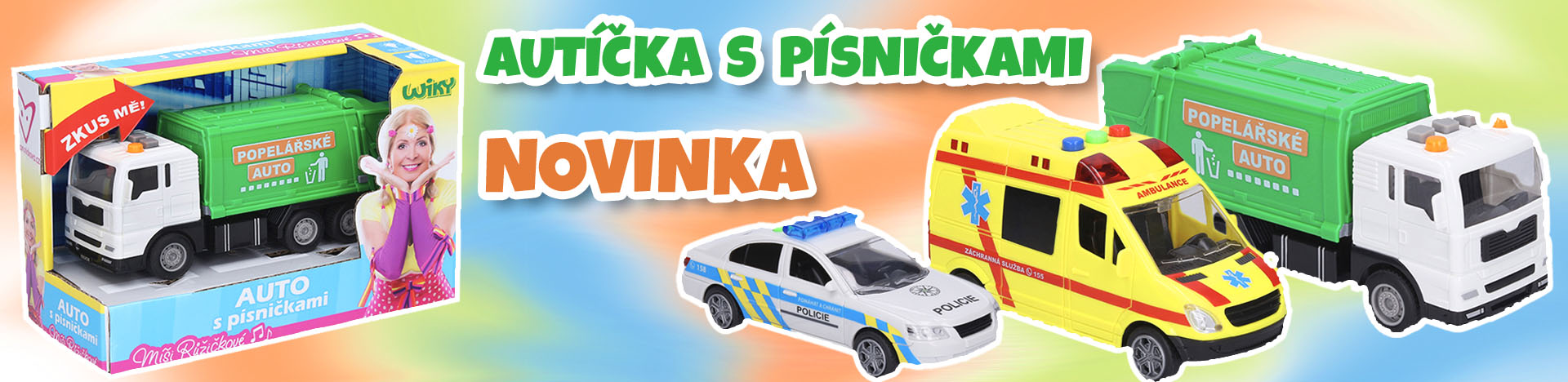 Autíčka s písničkami